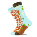 Cotton Blend Mid Tube Animal Pattern Casual Socks