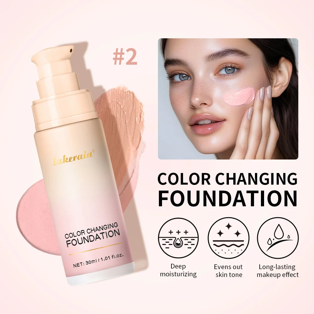 Liquid Foundation Color Changing Face Concealer