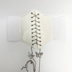 Synthetic Leather Waist Cincher Corset Belt