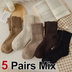Thick Knitted Winter Socks for Women