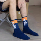 Polyester Spandex Crew Sports Socks