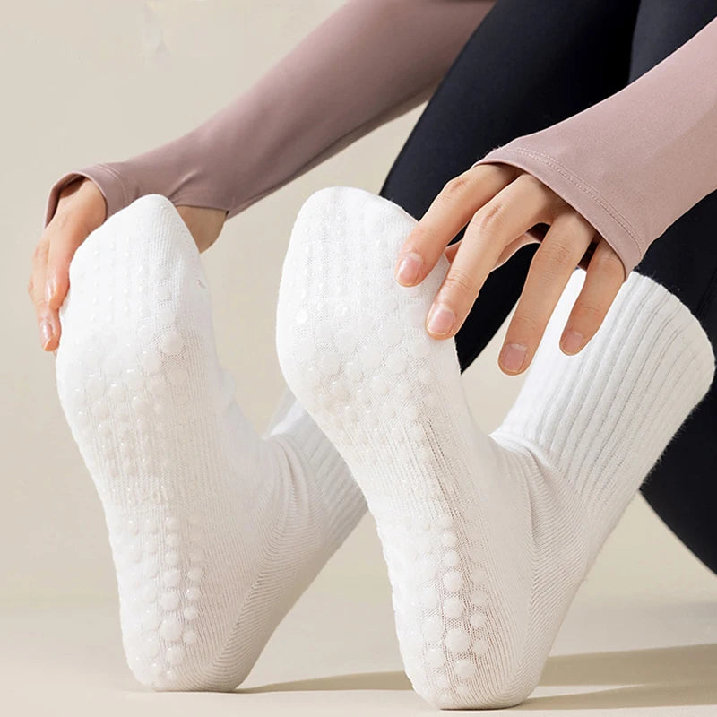 Cotton Anti Slip Yoga Sports Socks