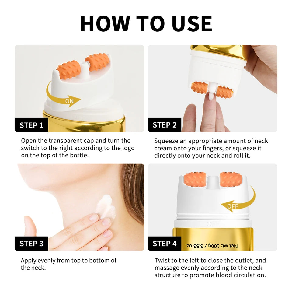 Firming Neck Cream with Roller Applicator 100g