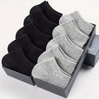 Mens Polyester Elastane Breathable No Show Ankle Socks