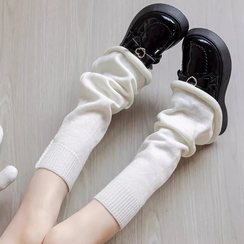 Polyester Spandex Knitted Leg Warmers - 12