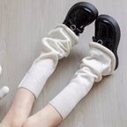 Polyester Spandex Knitted Leg Warmers