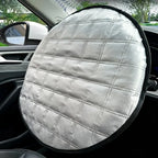 Reflective Aluminum Foil Car Steering Wheel Sun Shade Cover