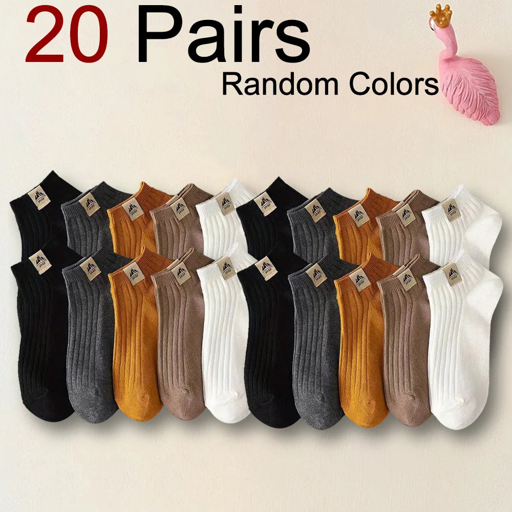 Polyester Spandex Ankle Socks Breathable Sports Casual Footwear