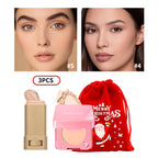 Foundation Stick and Pressed Powder Makeup Set