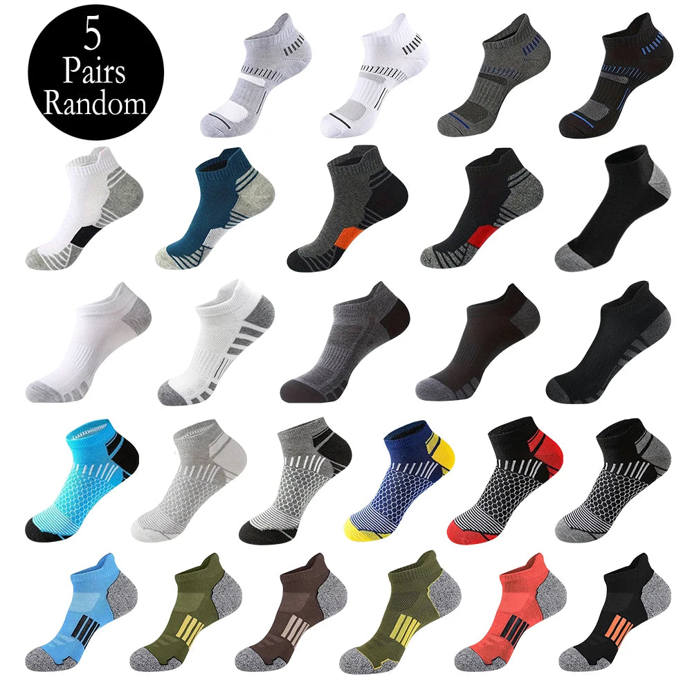 Polyester Blend Casual Ankle Socks For Men - 18
