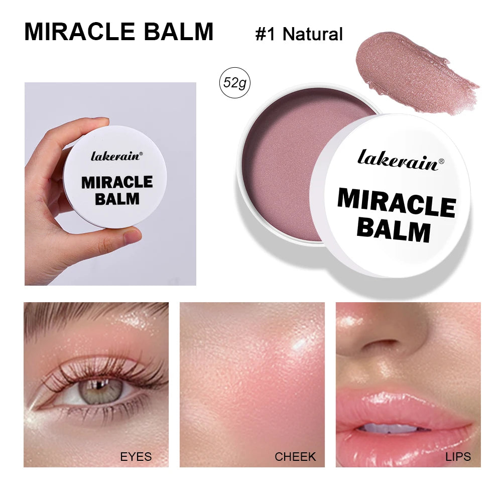 Multipurpose Cream Tint Balm for Cheeks Lips and Eyelids