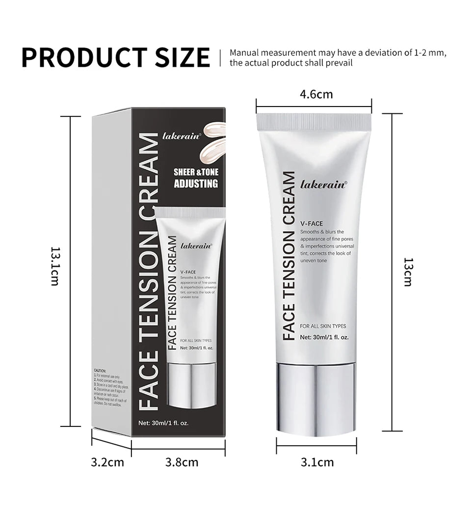 Face Tension Cream Pore Minimizing Skin Smoothing Primer - 15