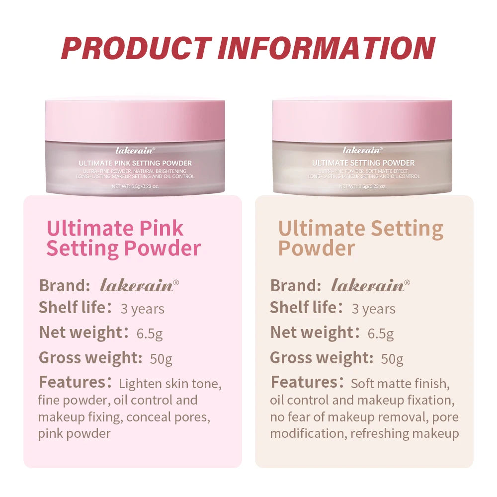 Loose Setting Powder Matte Oil Control Finishing Makeup
