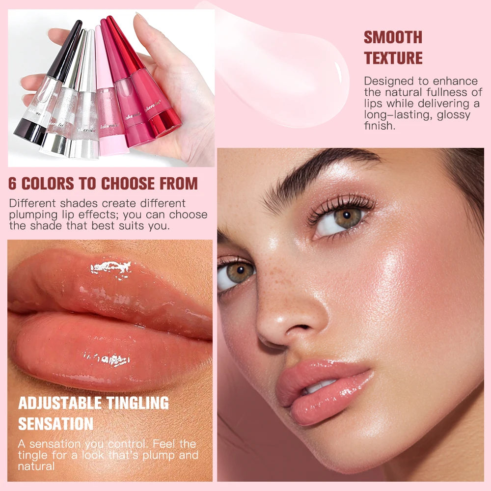 Liquid Lip Plumping Serum Moisturizing Gloss