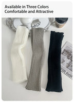Polyester Elastane Acrylic Leg Warmers for Women