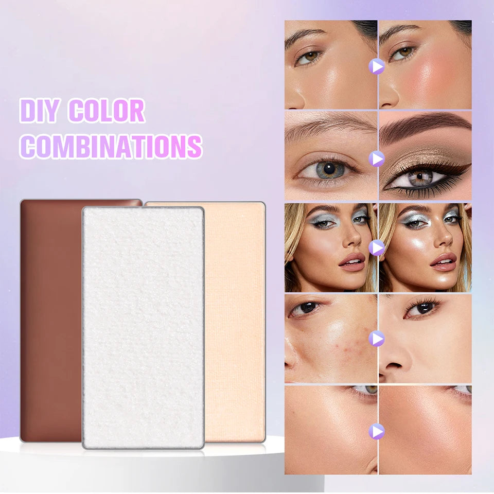 Magnetic Makeup Palette Eyeshadow and Contour Kit