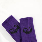 Unisex Halloween Themed Polyester Crew Socks