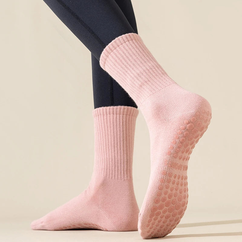 Cotton Anti Slip Yoga Sports Socks
