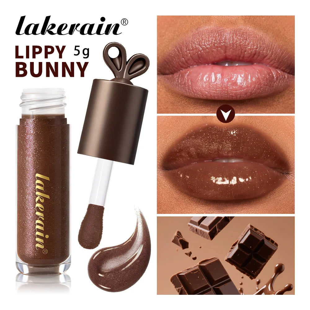 Moisturizing Chocolate Shimmer Lip Gloss Tint
