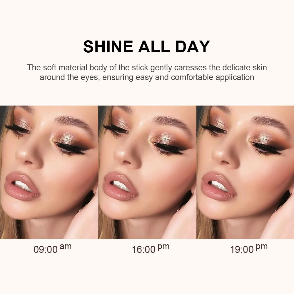Waterproof Cream Eyeshadow Stick Brightener