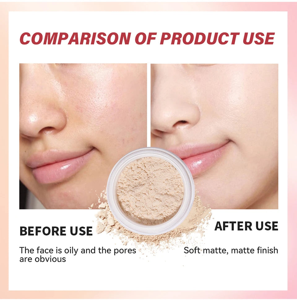 Loose Setting Powder Matte Oil Control Finishing Makeup - 11