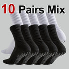 Polyester Elastane Anti Slip Sports Socks