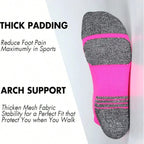 Unisex Polyester Low Cut Ankle Socks 5 Pair Pack