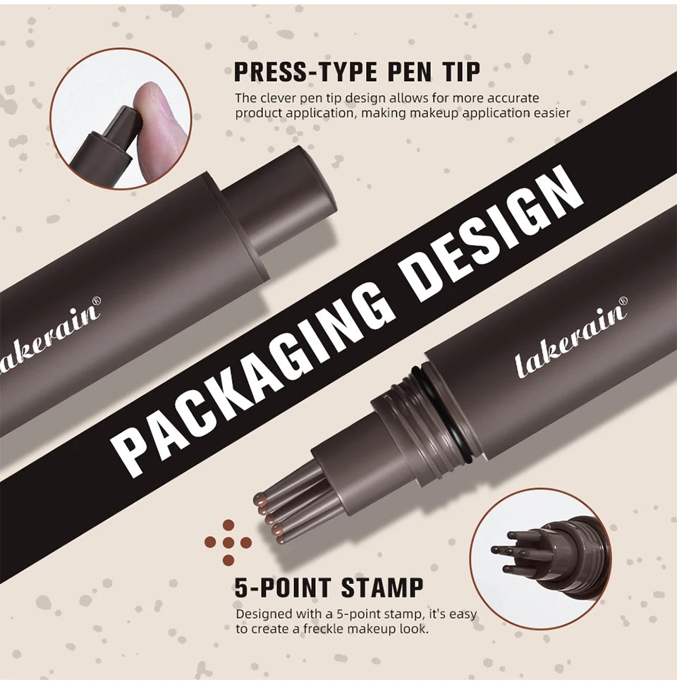 Liquid Freckle Stamp Makeup Pen - 10