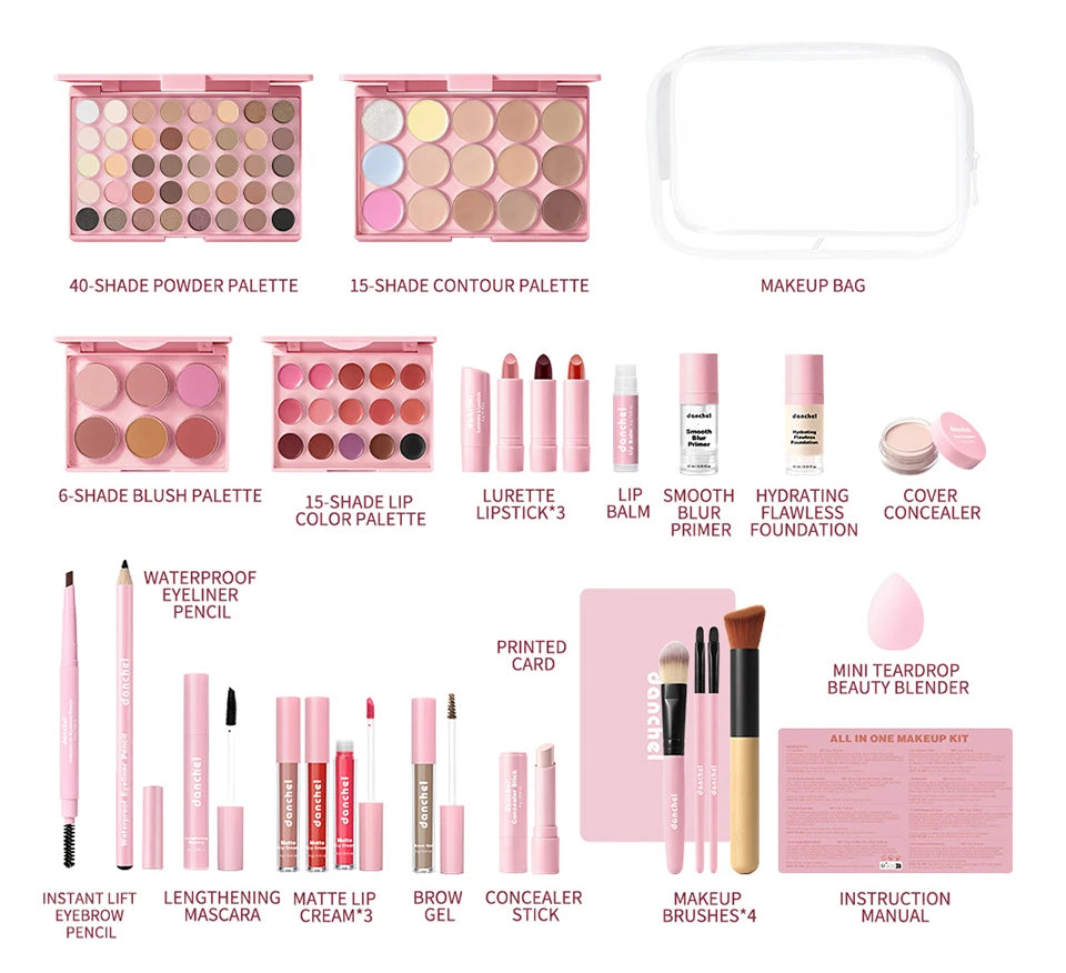 All In One Professional Makeup Cosmetic Set With Tools