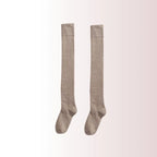 Polyester Elastane Knit Knee High Leg Warmers