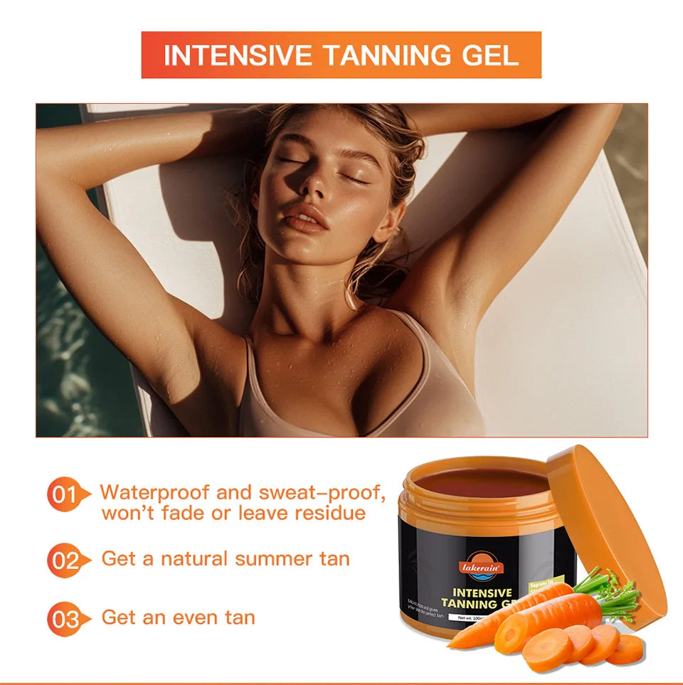 Intensive Tanning Gel Sun Bronzer Moisturizer