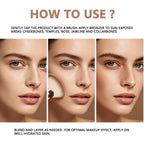 Matte Powder Bronzer Face Contour Makeup