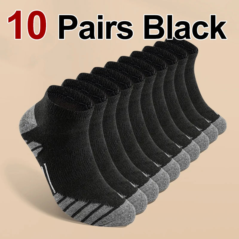 Polyester Elastane Low Cut Athletic Socks - 13