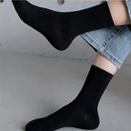 Polyester Spandex Casual Middle Tube Socks