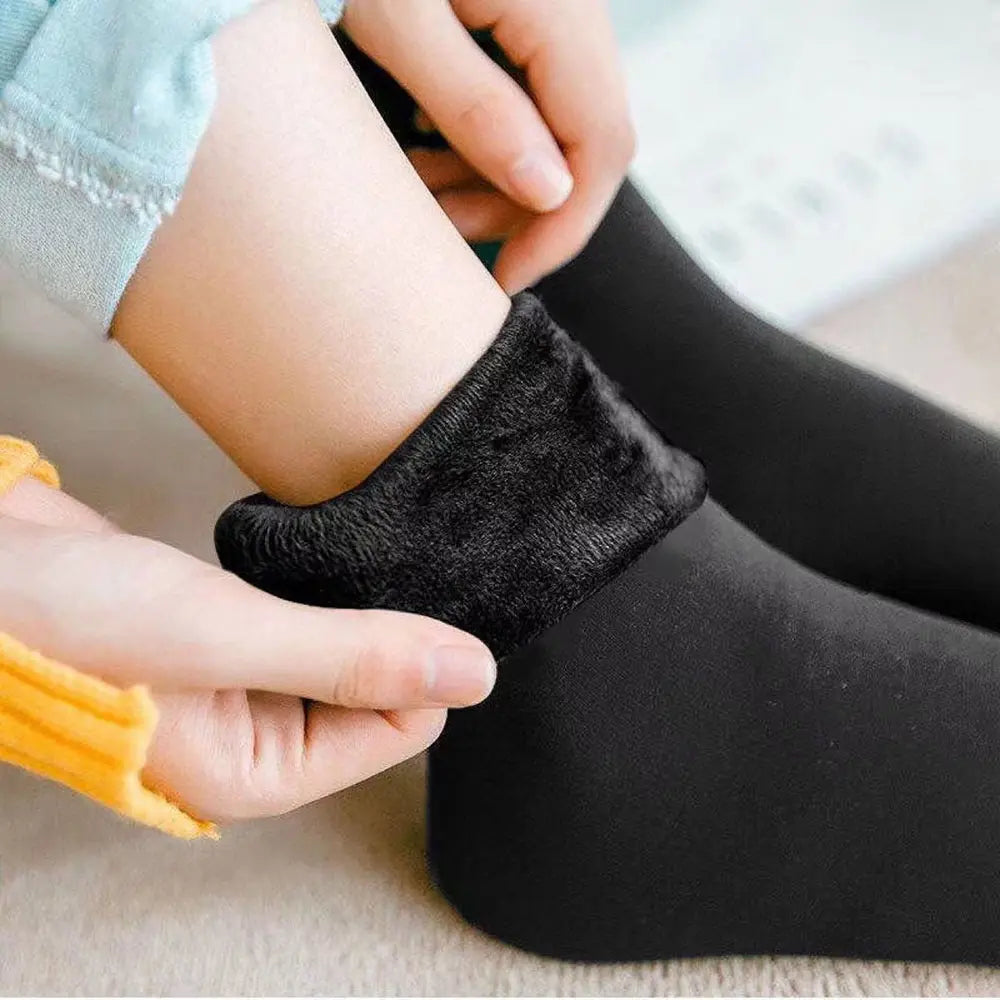Polyester Fleece Lined Thick Winter Socks