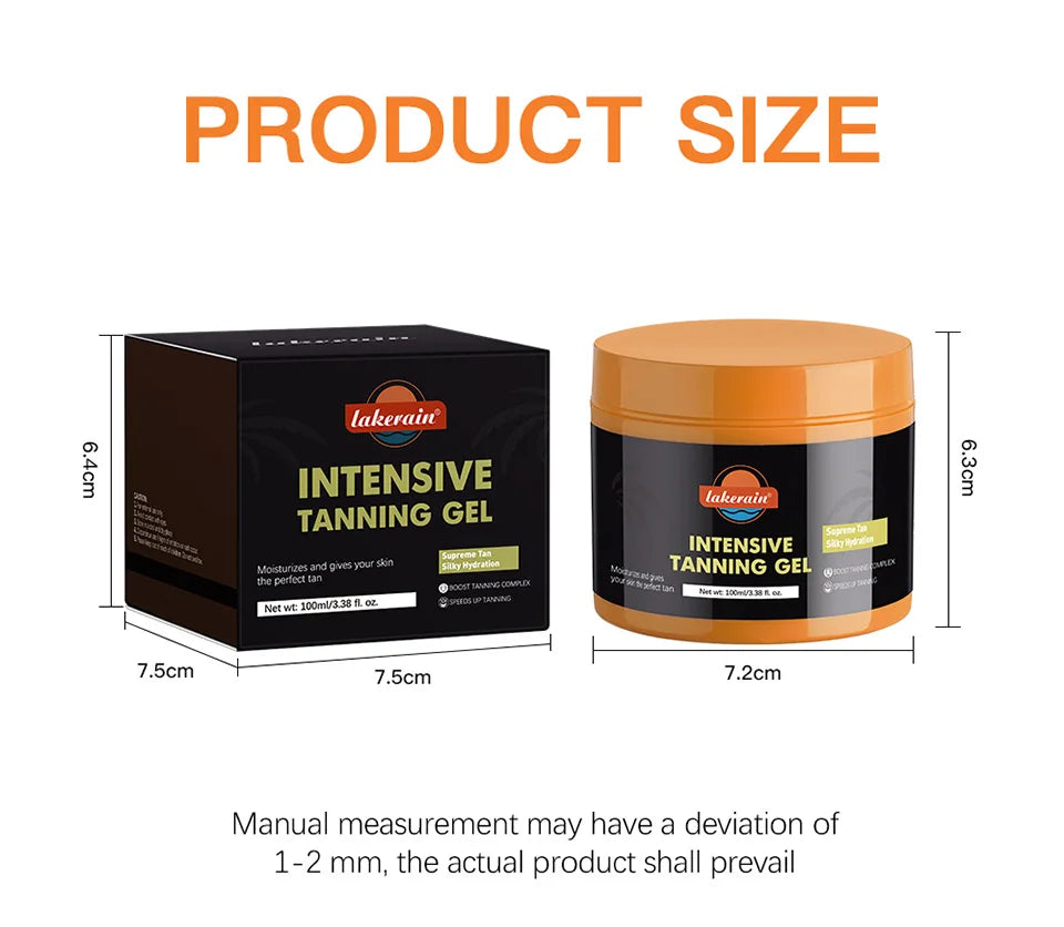 Intensive Tanning Gel Sun Bronzer Moisturizer - 14