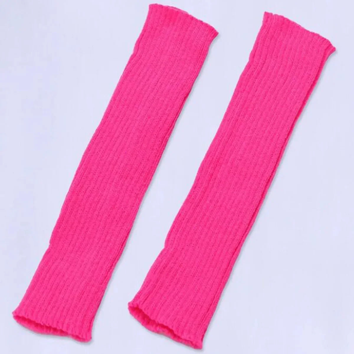 Polyester Elastane Knit Knee High Leg Warmers