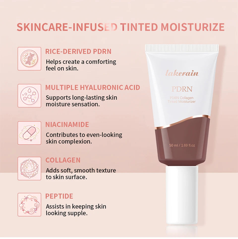 PDRN Collagen Tinted Moisturizer Foundation Cream