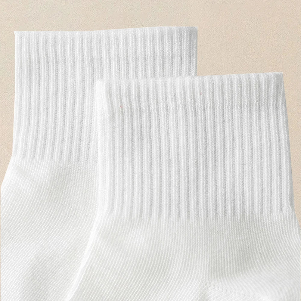 Polyester Blend Casual Low Tube Socks Set