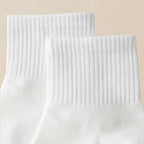 Polyester Blend Casual Low Tube Socks Set