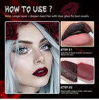 Matte Blood Effect Lip Stain Waterproof Long Lasting Lip Tint