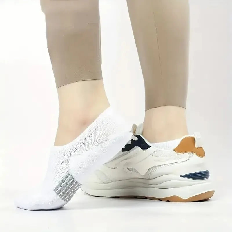 Polyester Spandex Low Cut Invisible Women Casual Socks