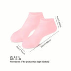 Silicone Moisturizing Socks for Dry Cracked Feet