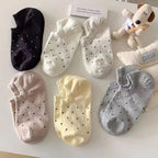 5 Pack Mens Polyester Blend Breathable Ankle Socks