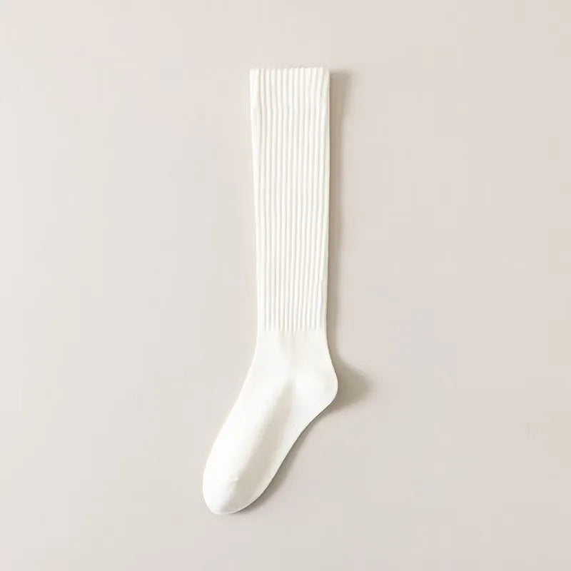 Polyester Elastane Blend Calf Socks for Women - 14