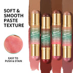 Double Ended Cream Bronzer and Blush Makeup Stick