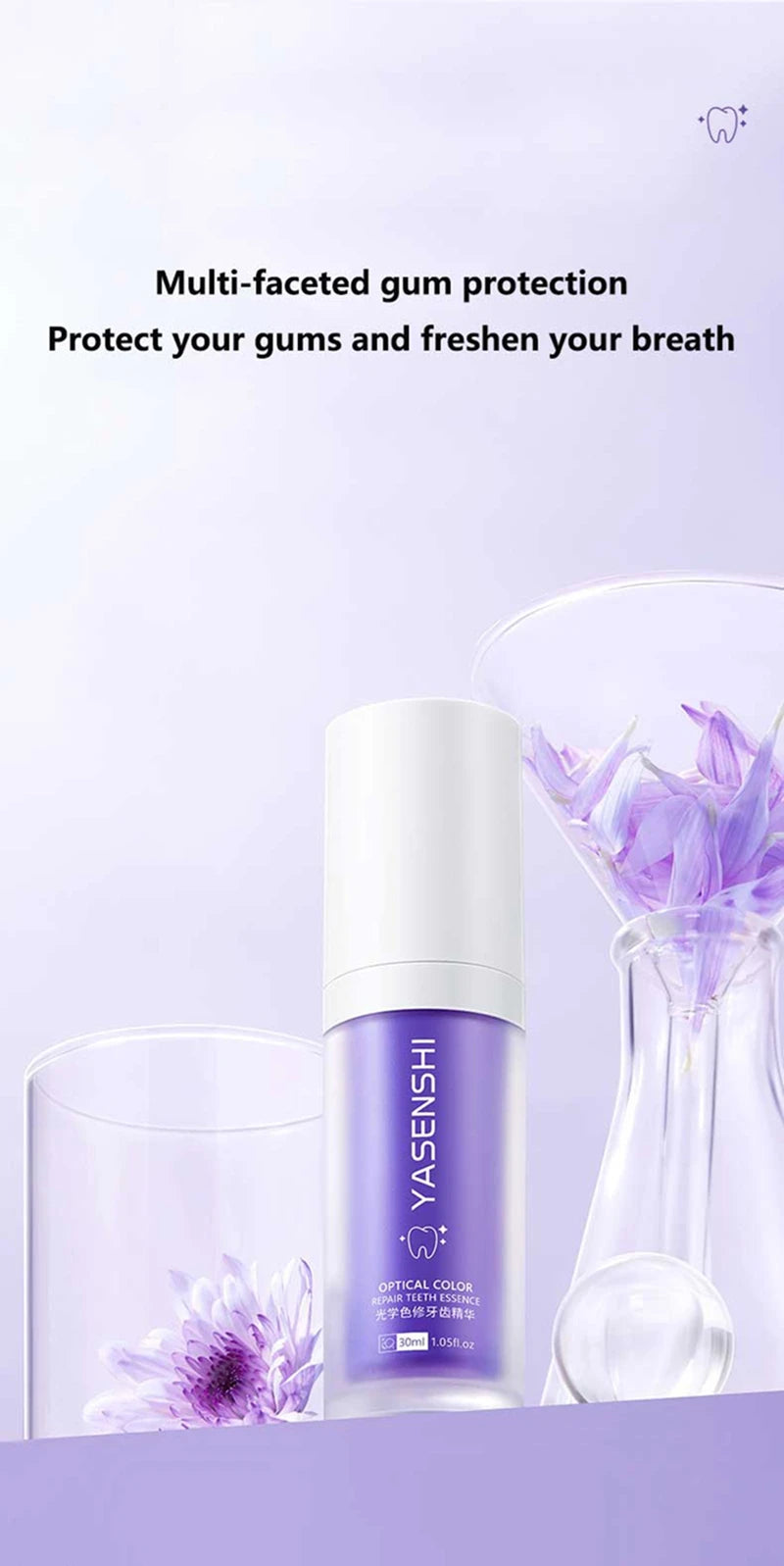 30ml Whitening Toothpaste Deep Cleaning Oral Care Essence - 9
