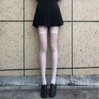 Nylon Thigh High Stockings For Women