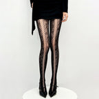 Floral Lace Mesh Patterned Women Tights