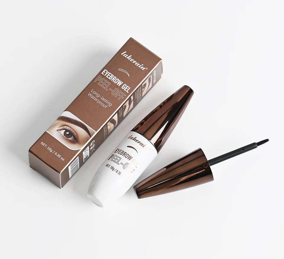 Waterproof Peel Off Eyebrow Tint Liquid Dyeing Cream
